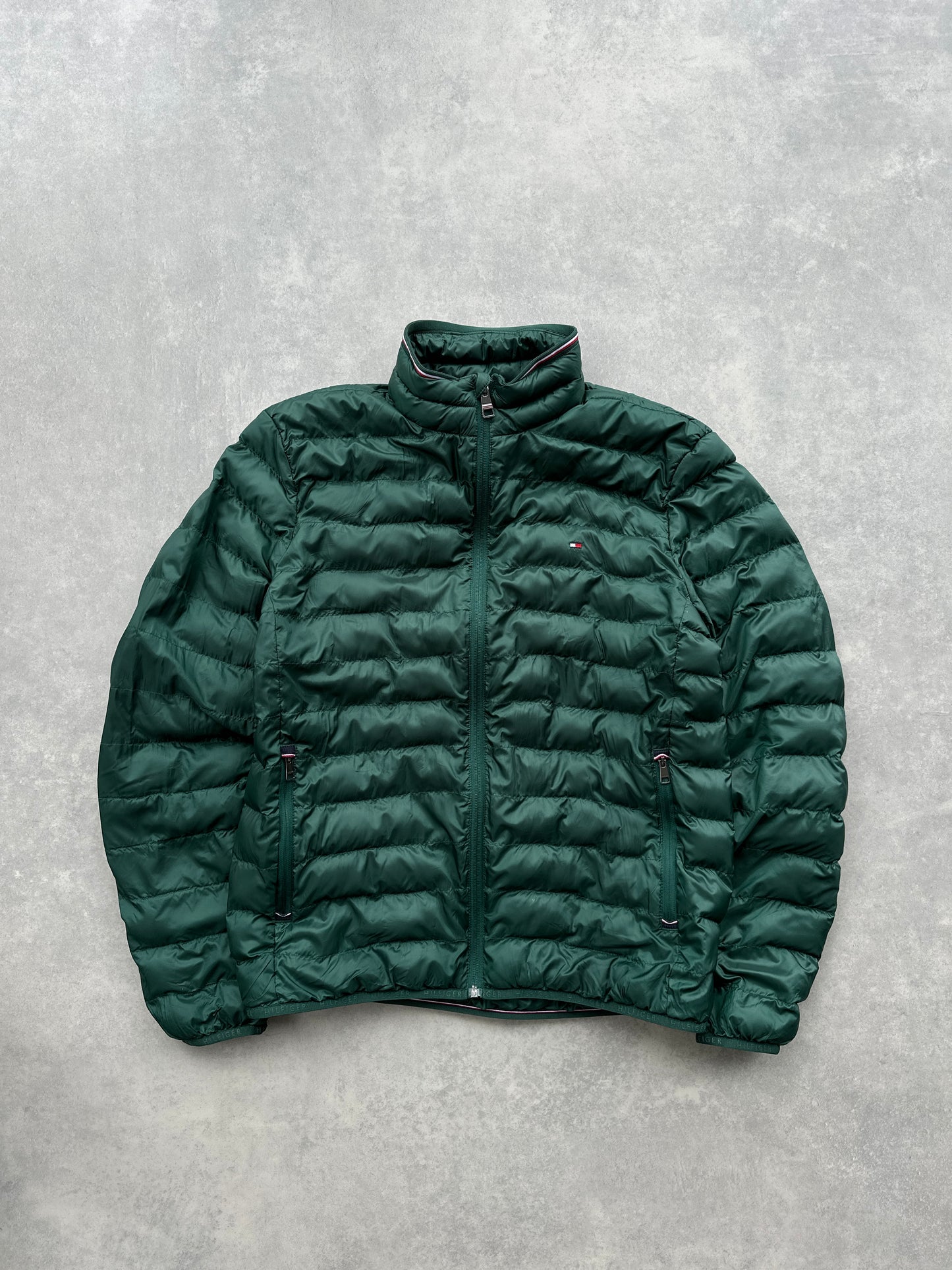 Tommy Hilfiger muška zelena puffer jakna (S)