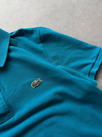Lacoste muška plava slim fit polo majica (M)