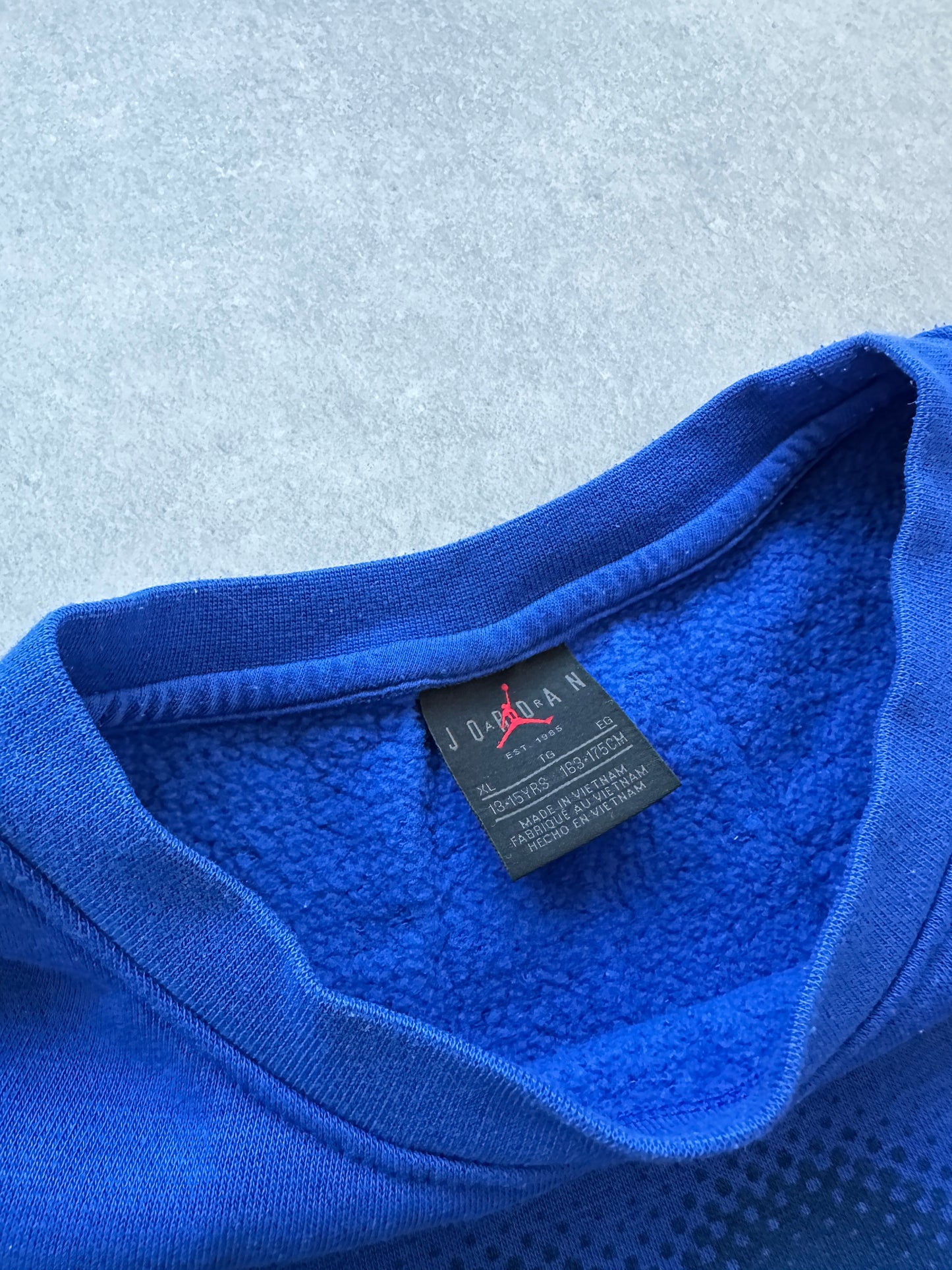 Nike Air Jordan djecija plava dukserica (XL)