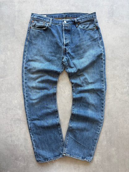 Levis 501 muške plave farmerke (36x32)