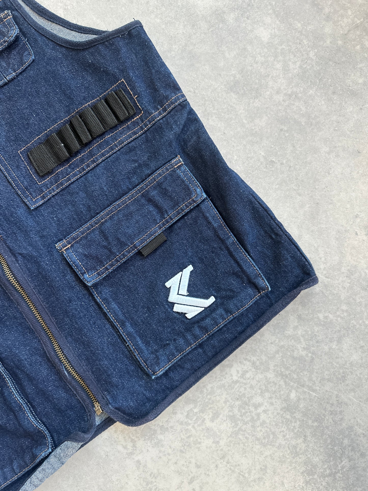 Karl Kani muški teksas prsluk (M)