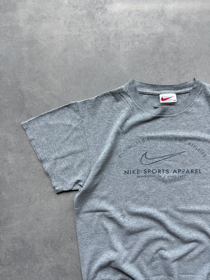 Nike vintage 90s muška siva majica (M)