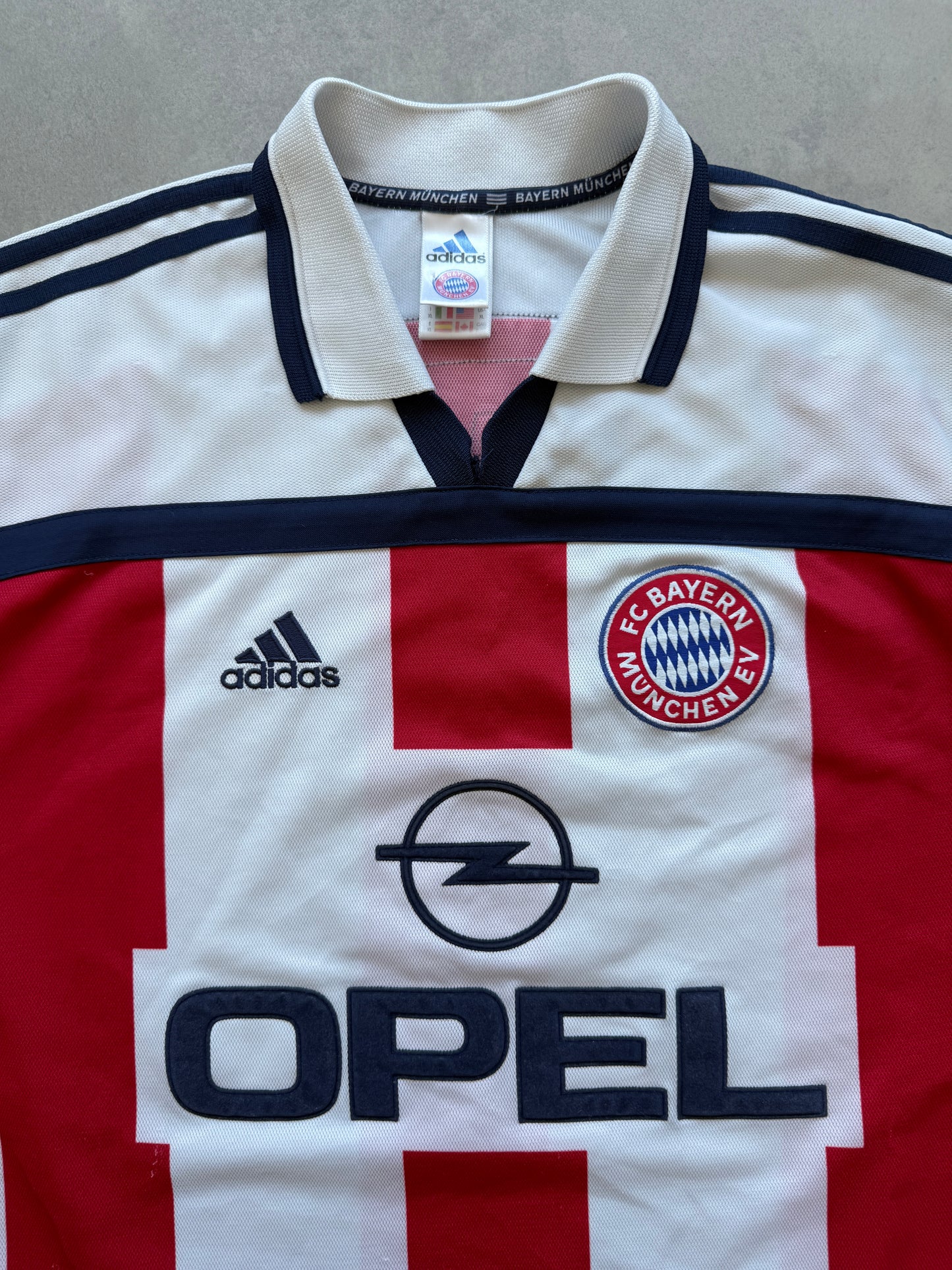 Adidas x Bayern Munchen 00/02 Away Kit Bixente Lizarazu vintage muški dres (XL)