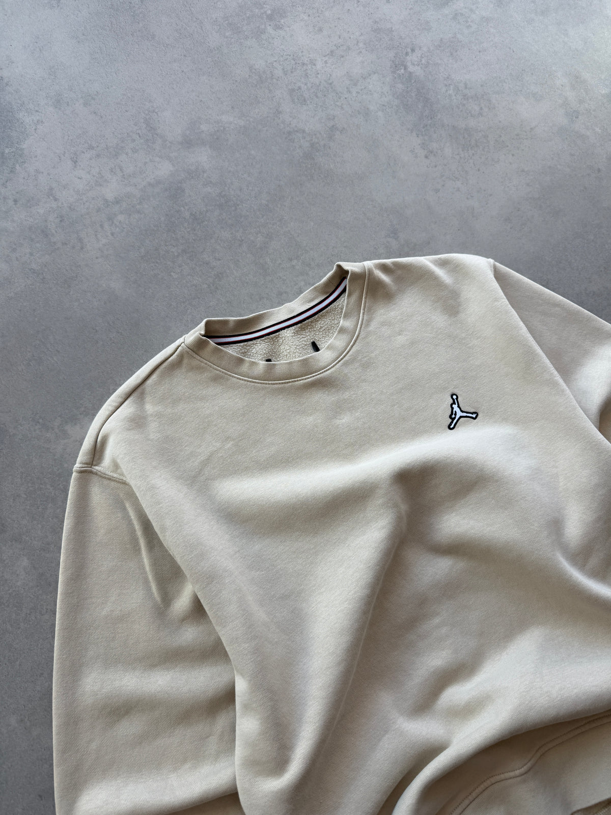 Nike Air Jordan muška bež dukserica (S)