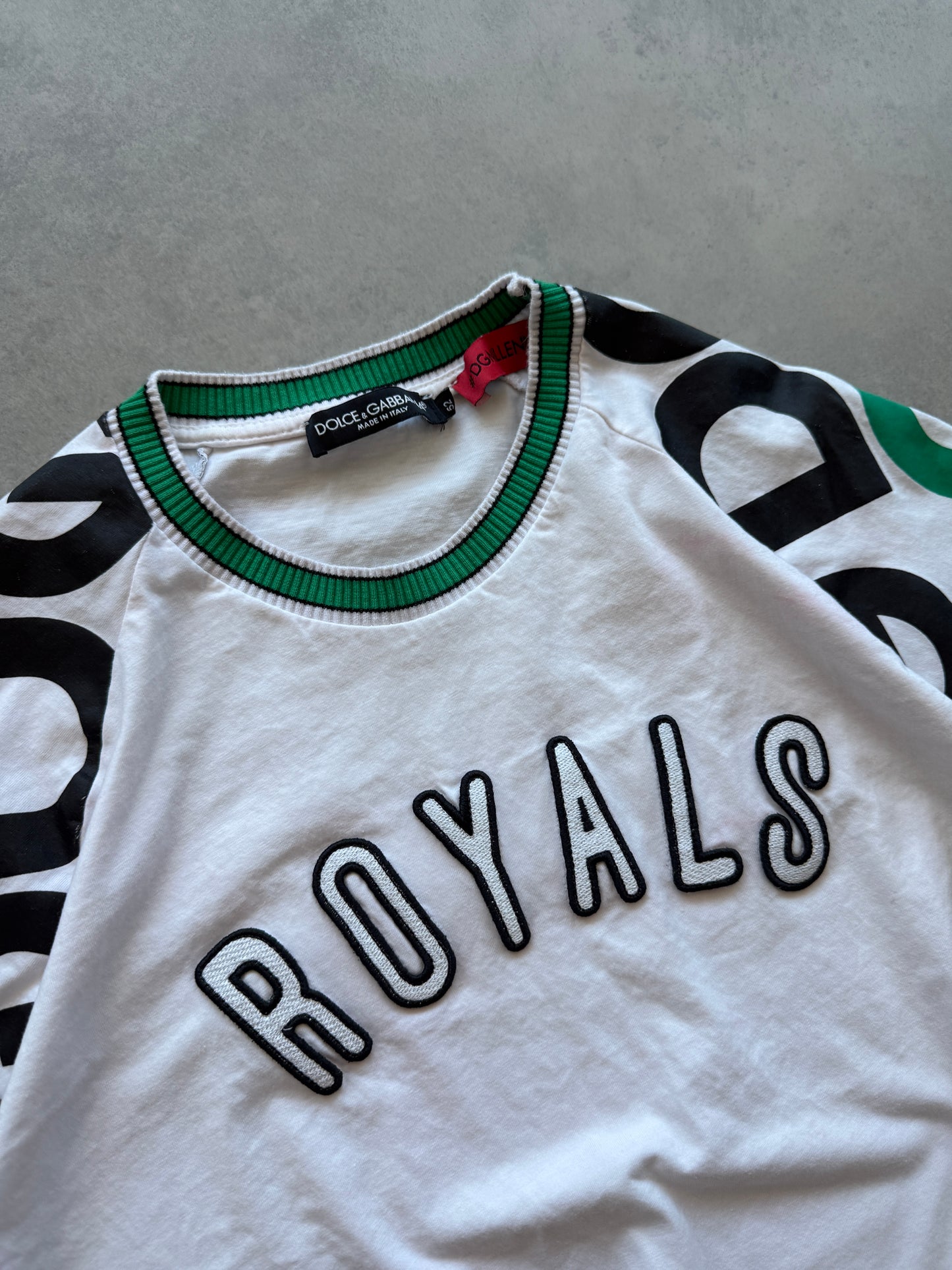 D&G Royals muška bijela majica (L)