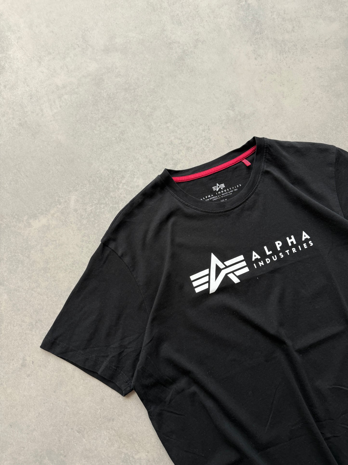 Alpha Industries muška crna majica (M)
