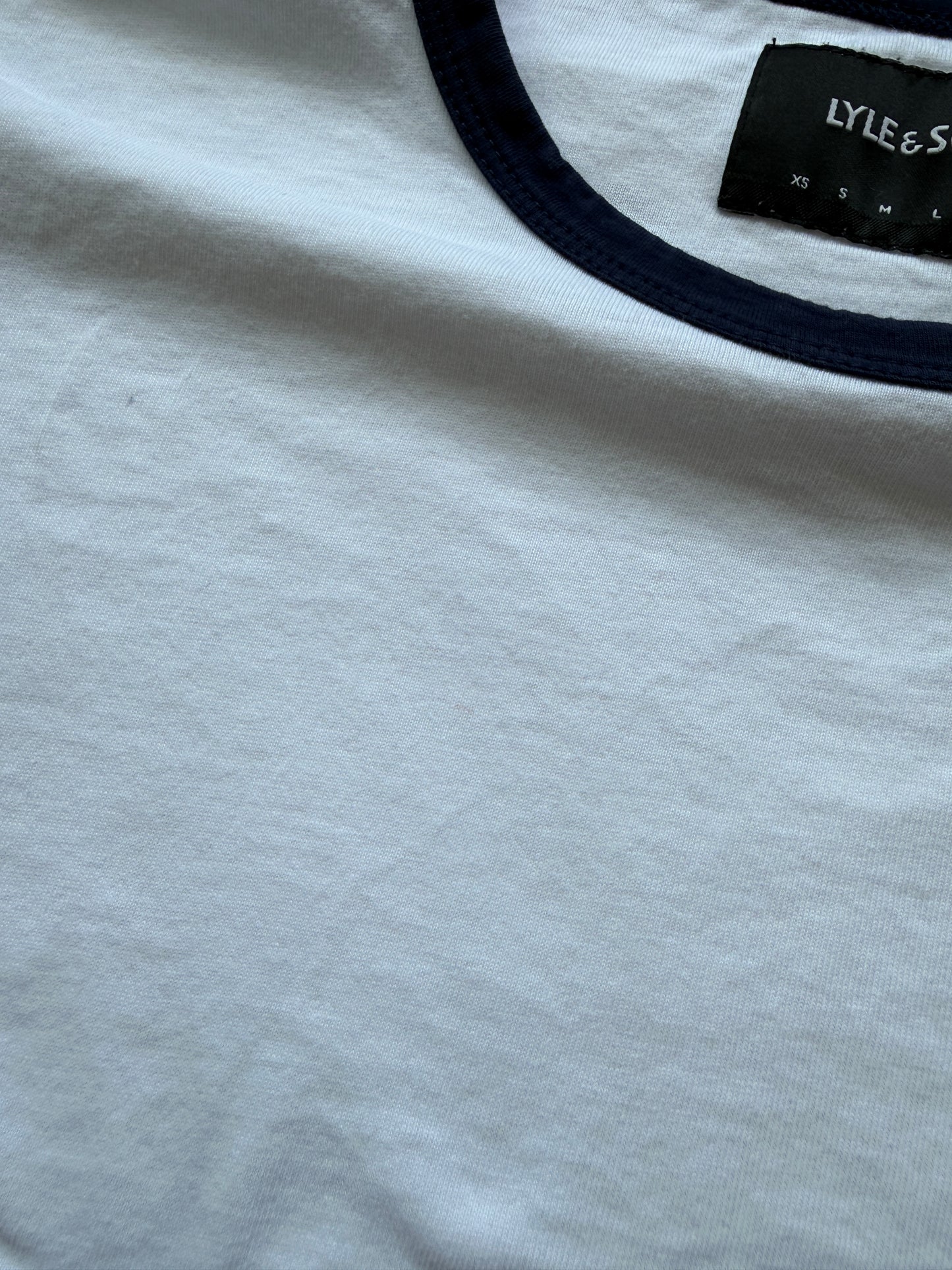 Lyle & Scott muška bijela majica (XXL)