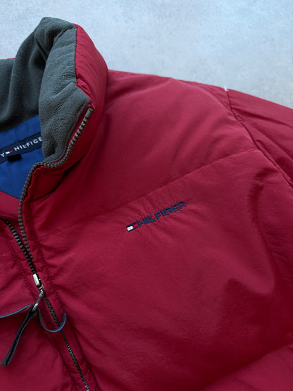 Tommy Hilfiger vintage muška perjana puffer jakna (XL)