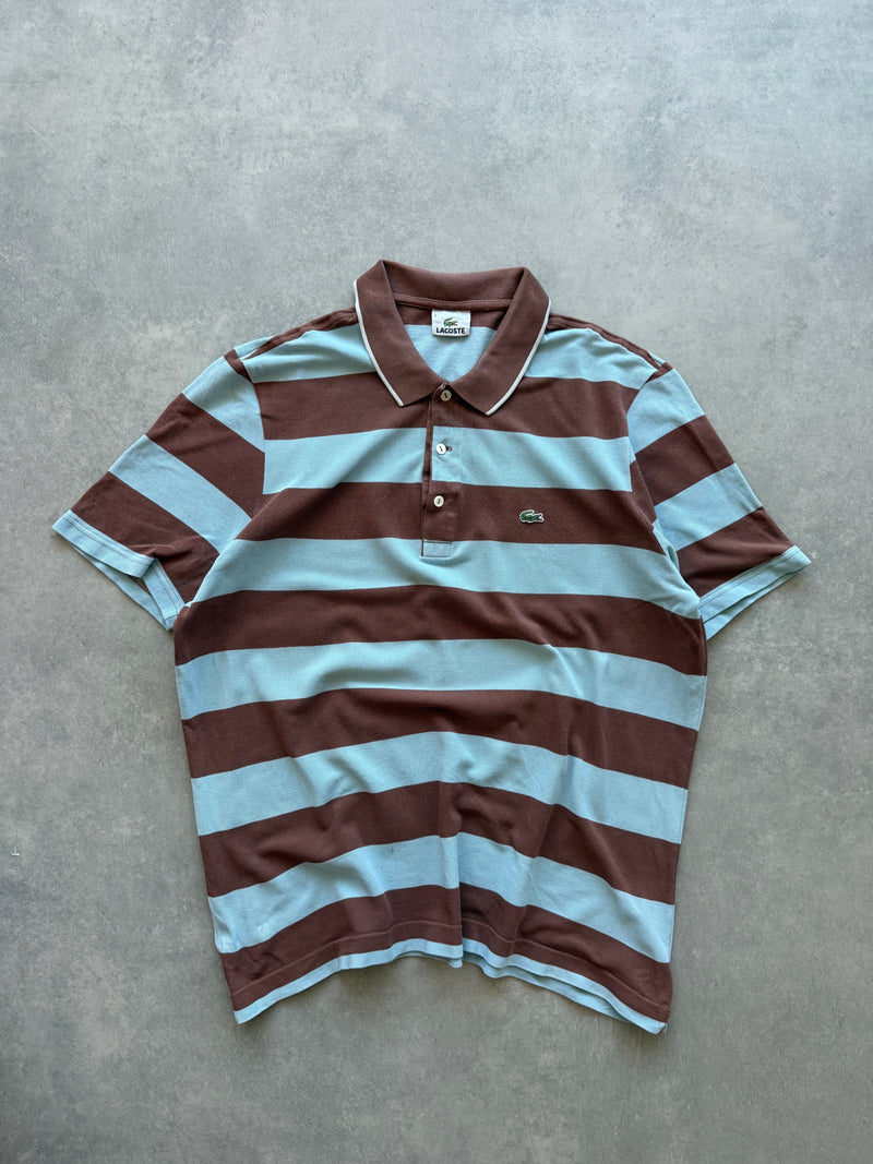 Lacoste vintage muška prugasta polo majica (XL)