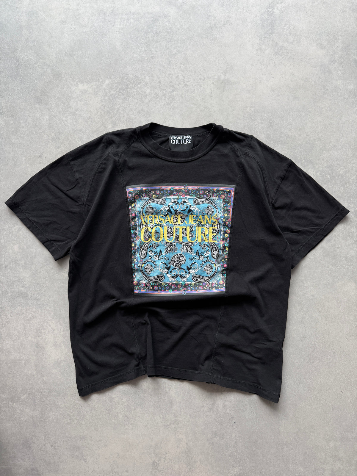 Versace muška crna oversized majica (L)
