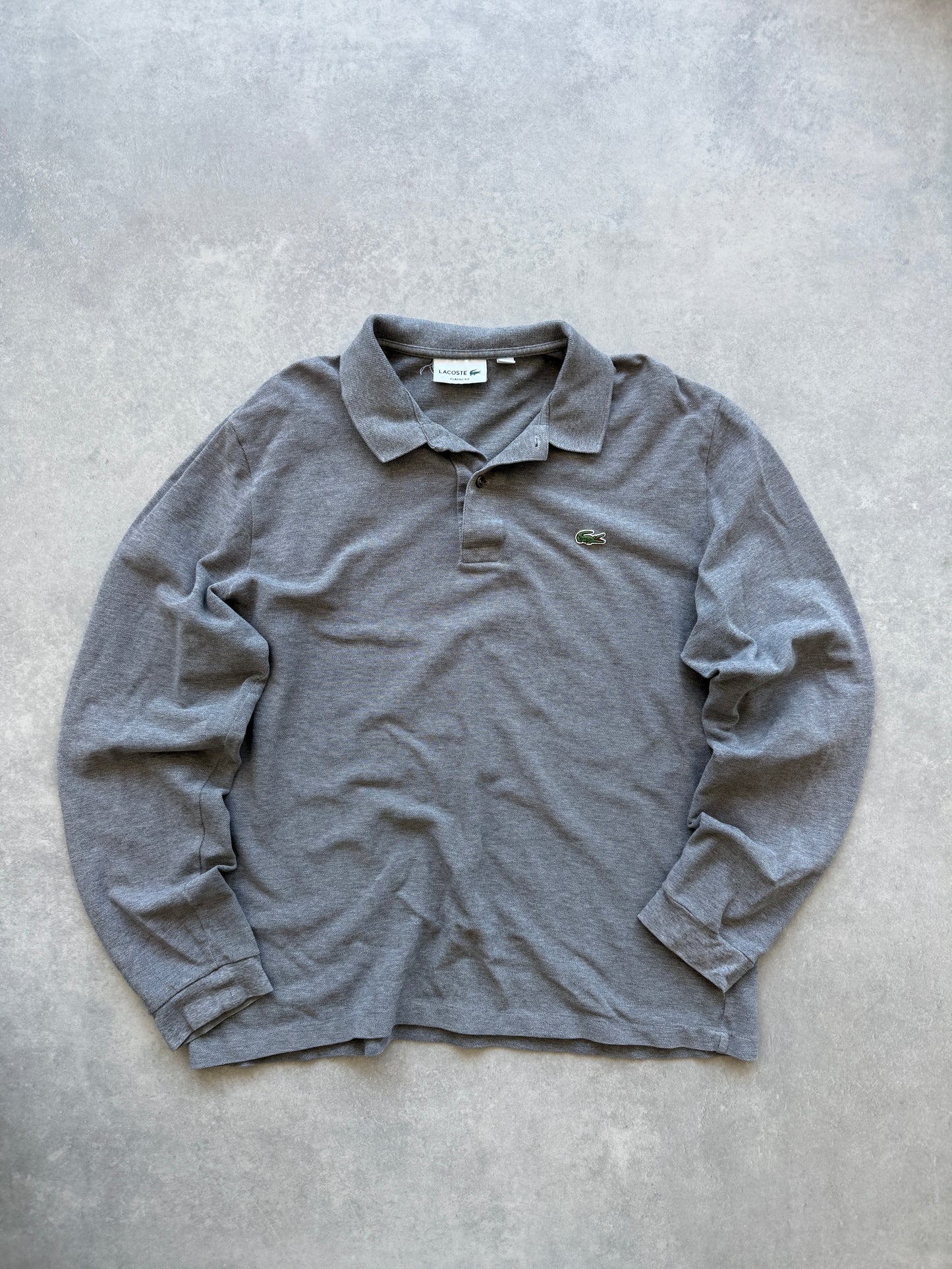 Lacoste muška basic siva polo majica (XL)