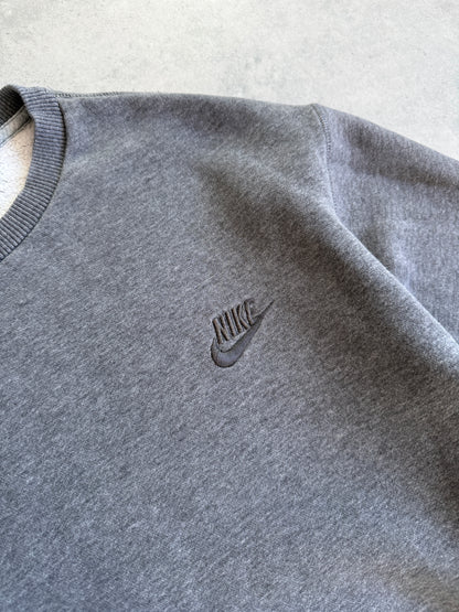 Nike 2000s muška basic siva dukserica (XL)