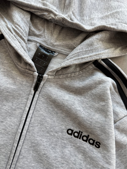 Adidas muška siva zip dukserica (M)