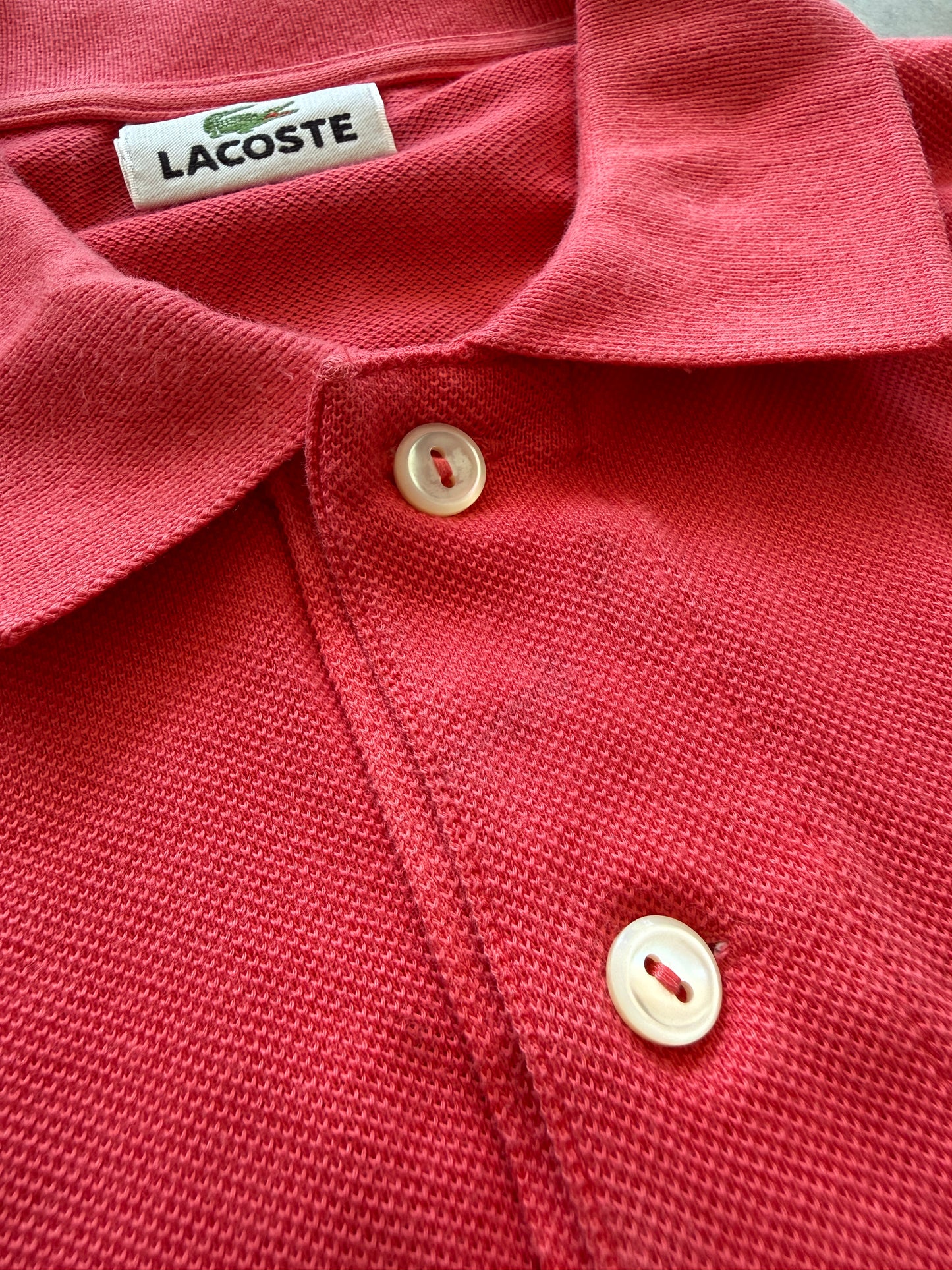 Lacoste muška roza polo majica (S)