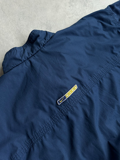 Nike 90s muška navy plava šuškava jakna (XL)
