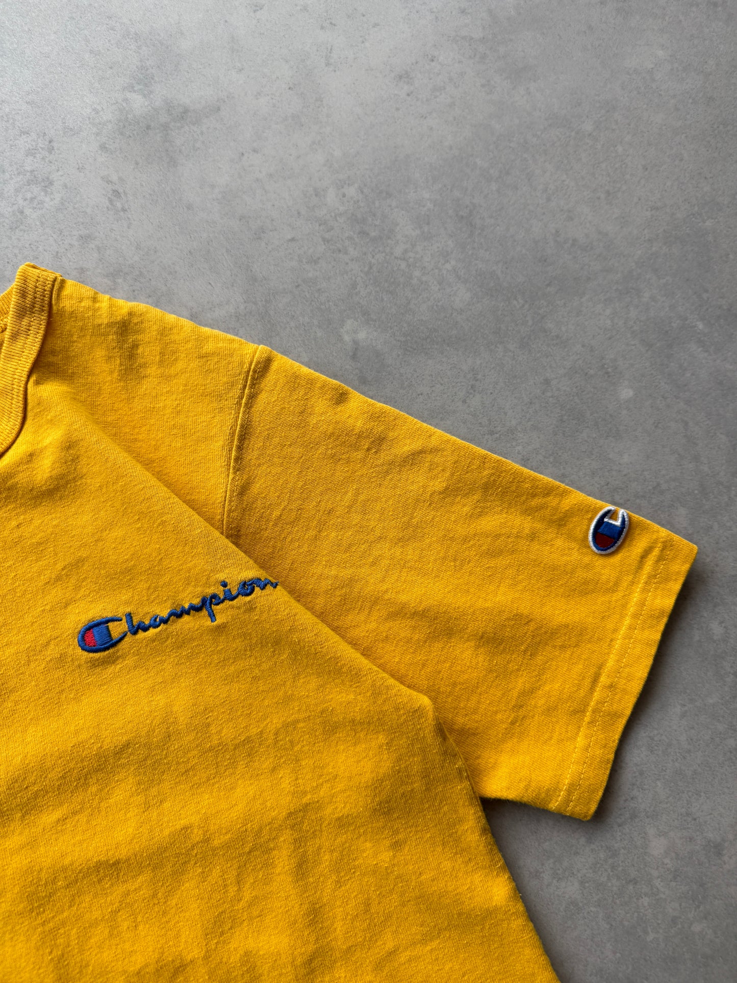 Champion muška vintage basic žuta majica (XS)
