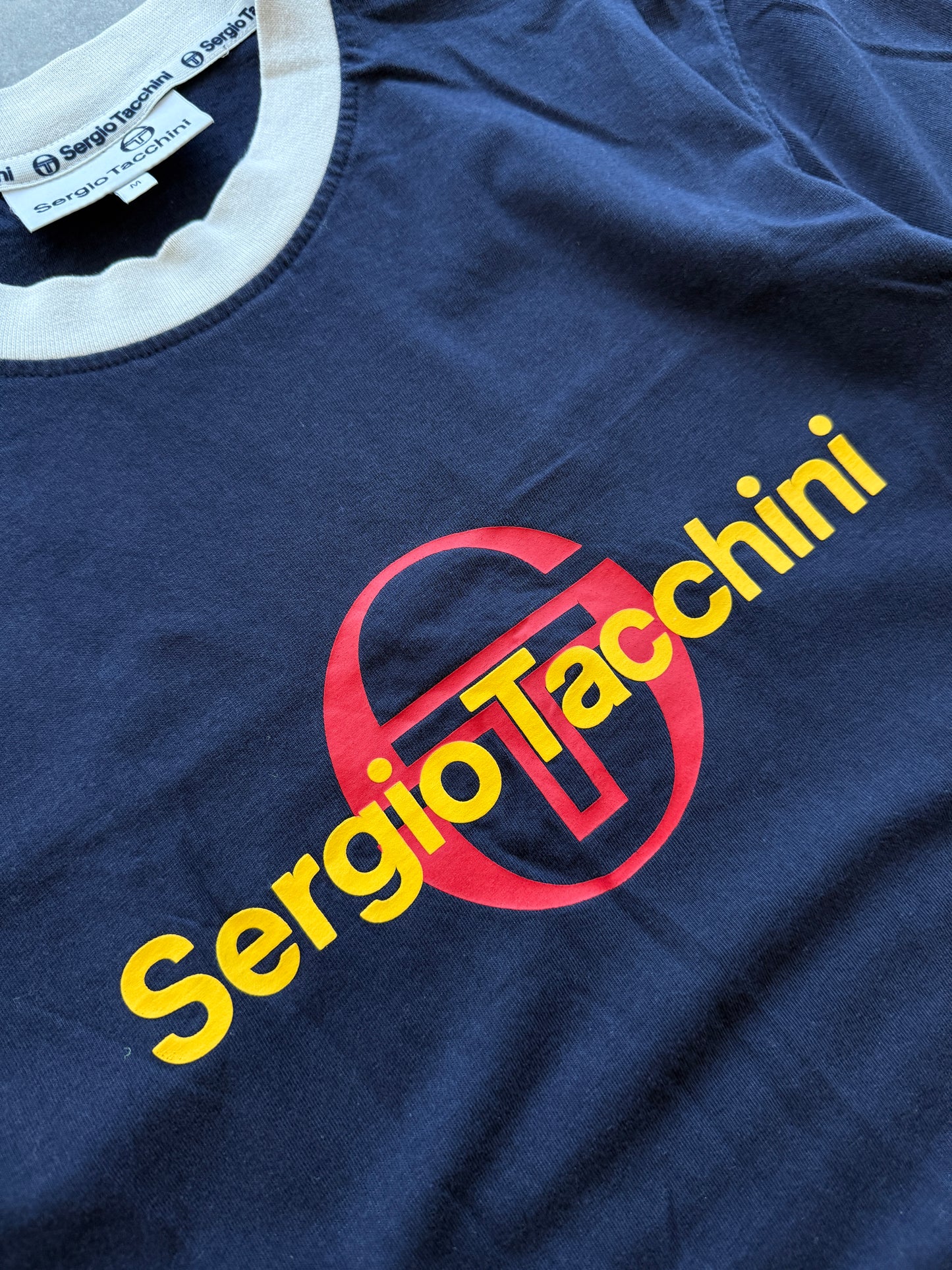 Sergio Tacchini muška navy plava majica (M)