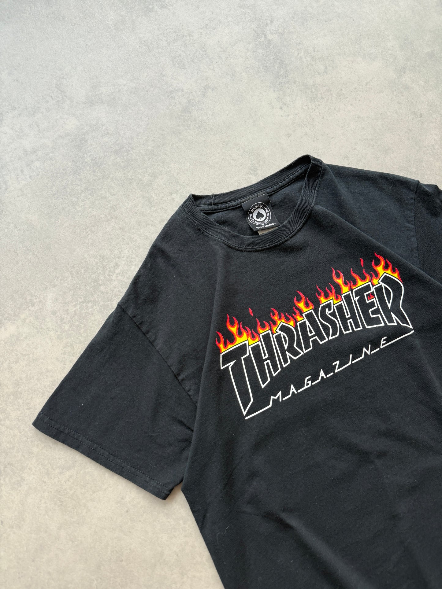 Thrasher muška crna majica (M)