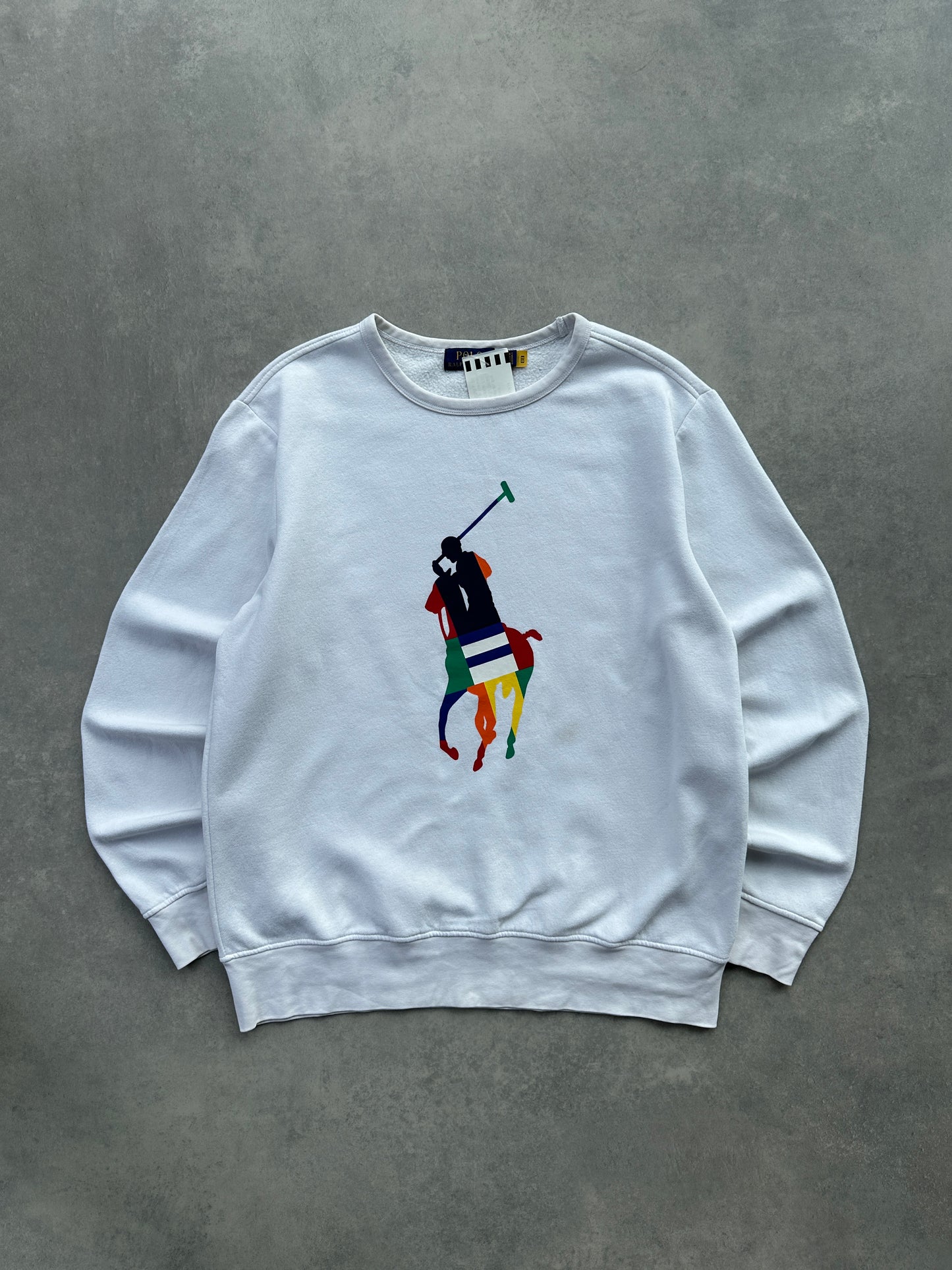 Polo by Ralph Lauren muška bijela dukserica (M)