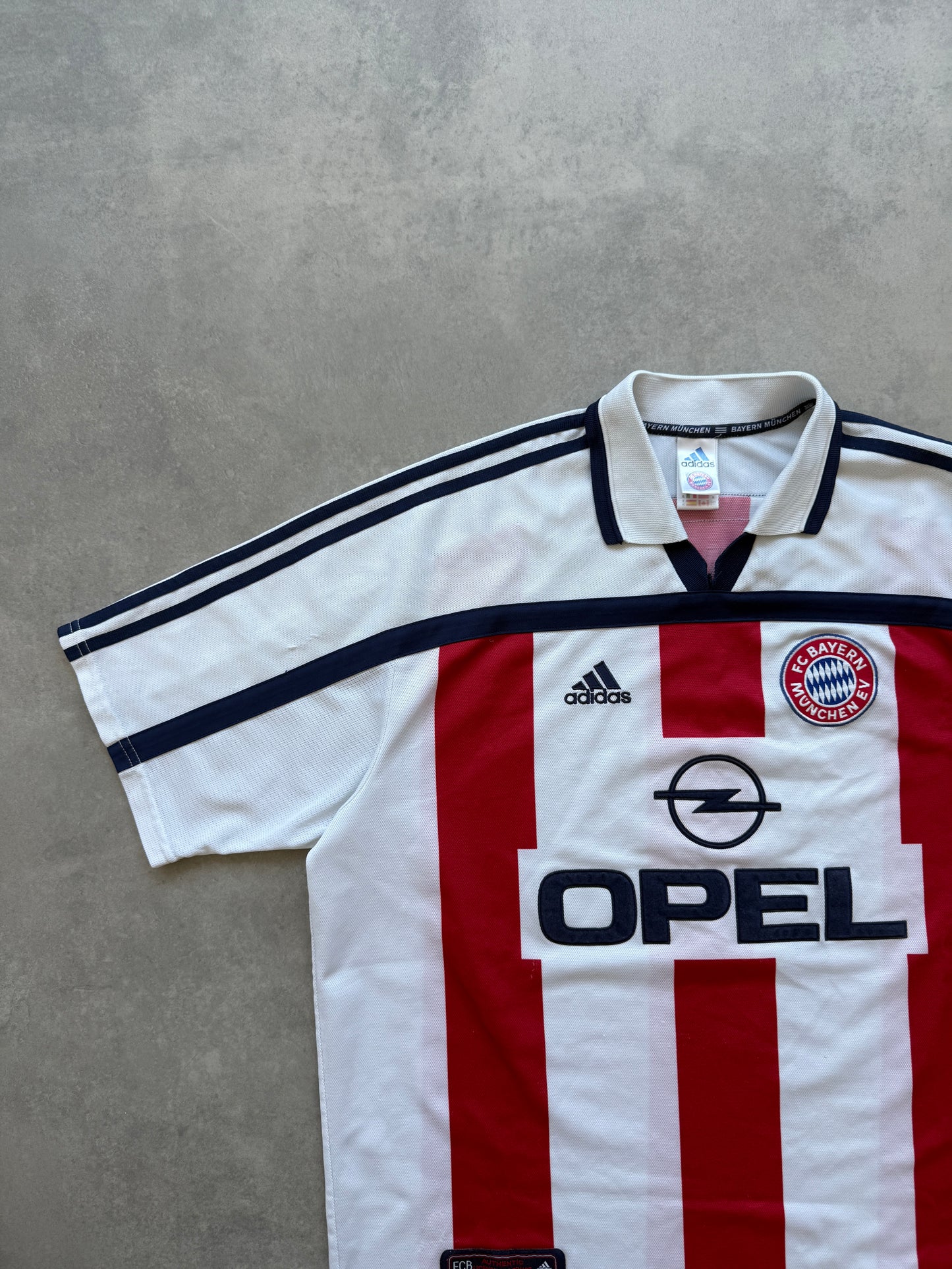 Adidas x Bayern Munchen 00/02 Away Kit Bixente Lizarazu vintage muški dres (XL)