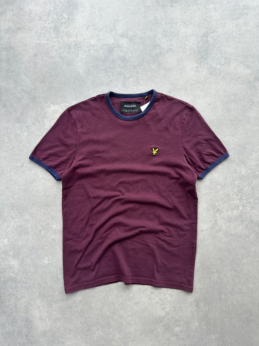 Lyle & Scott muška bordo majica (S)