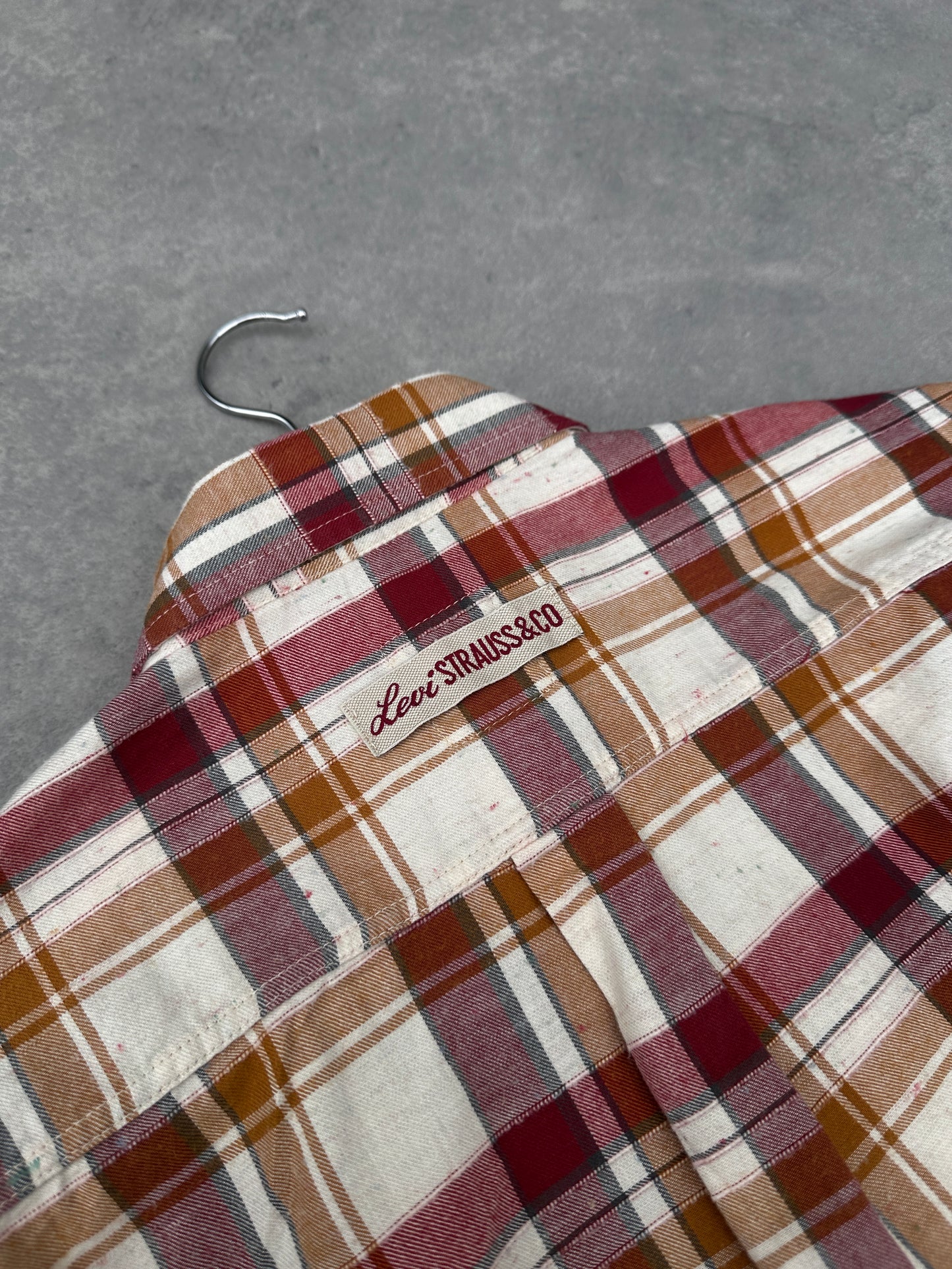 Levis 90s white tab muška flannel košulja (M)