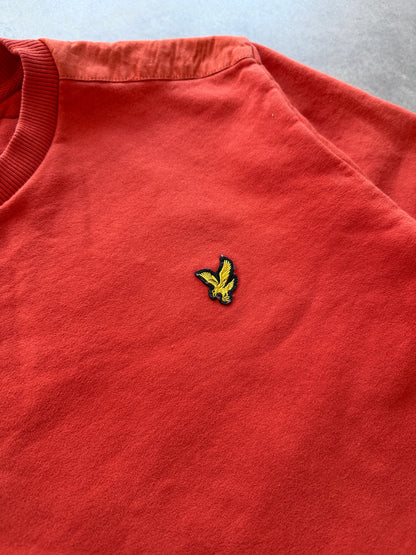 Lyle & Scott muška narandžasta dukserica (M)
