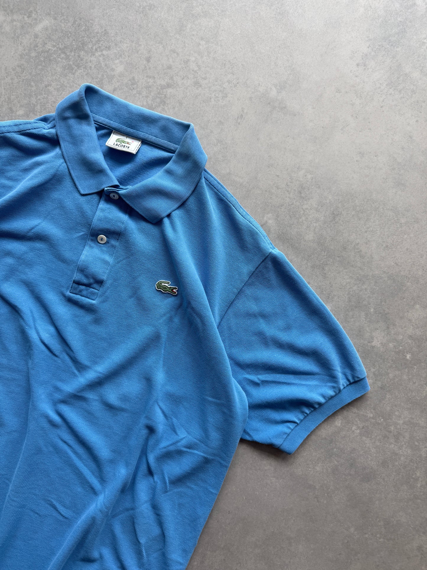 Lacoste vintage muška plava polo majica (L)