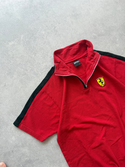 Ferrari vintage muška 1/3 zip majica (M)