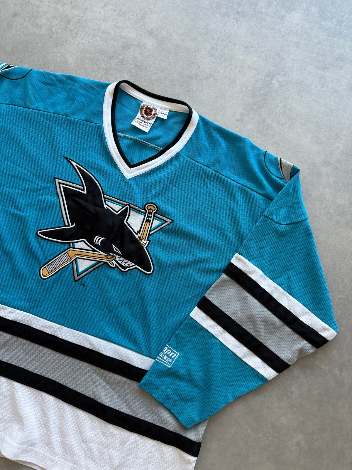 Campri San Jose Sharks vintage muški hokej dres (M)