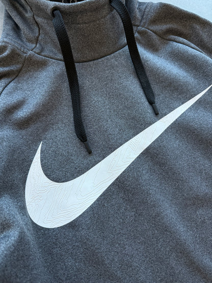 Nike Dri Fit muška siva sportska dukserica (M)