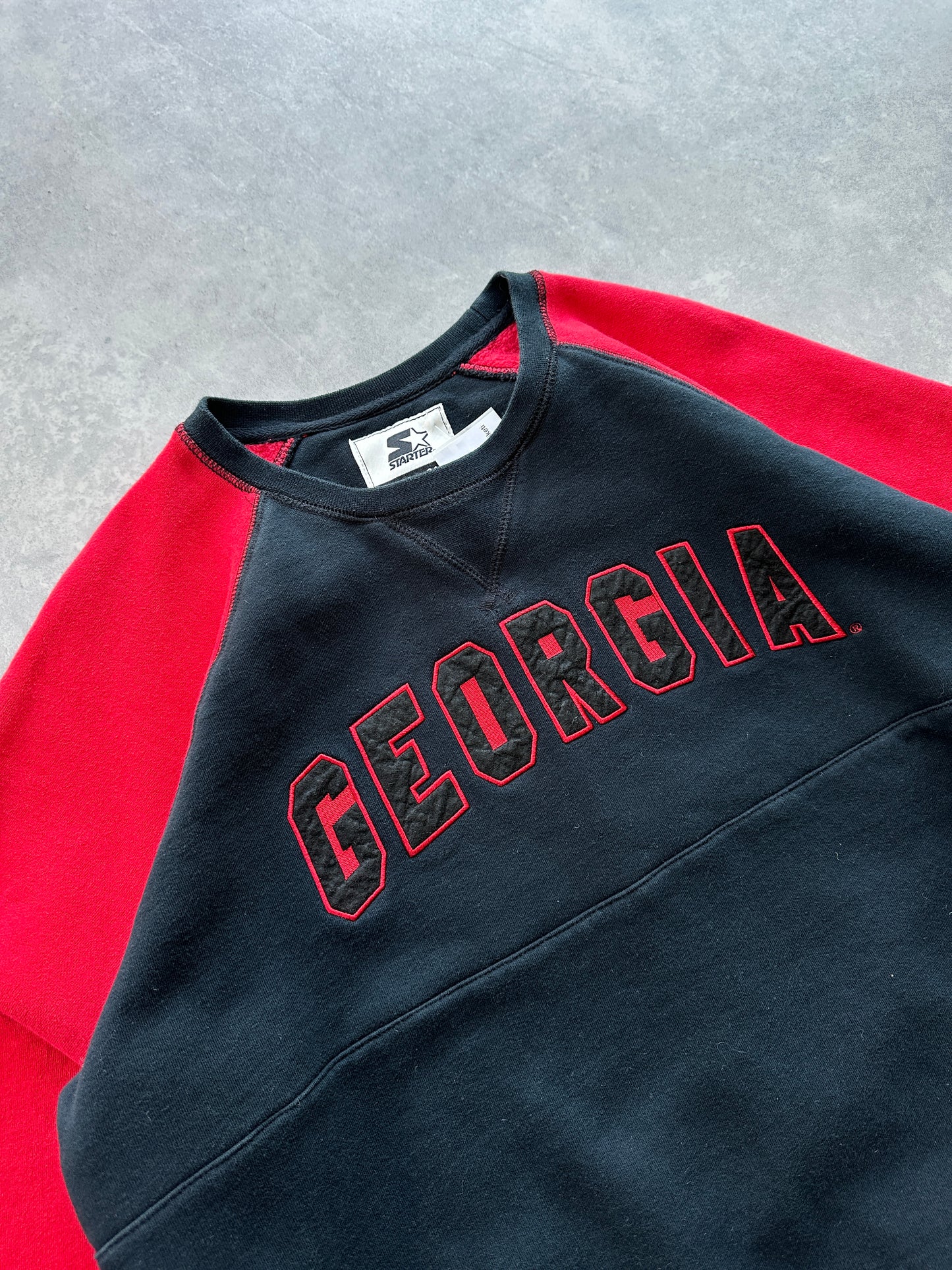 Starter Georgia muška koledž dukserica (XL)