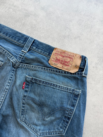 Levis 501 muške plave farmerke (32x32)