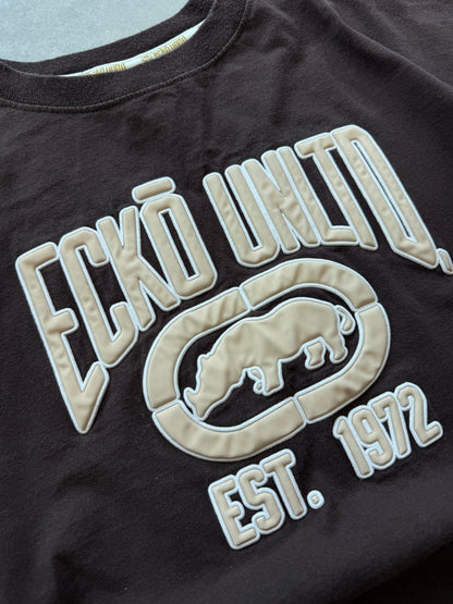 Ecko Unltd Y2K muška oversized smeđa majica (L)