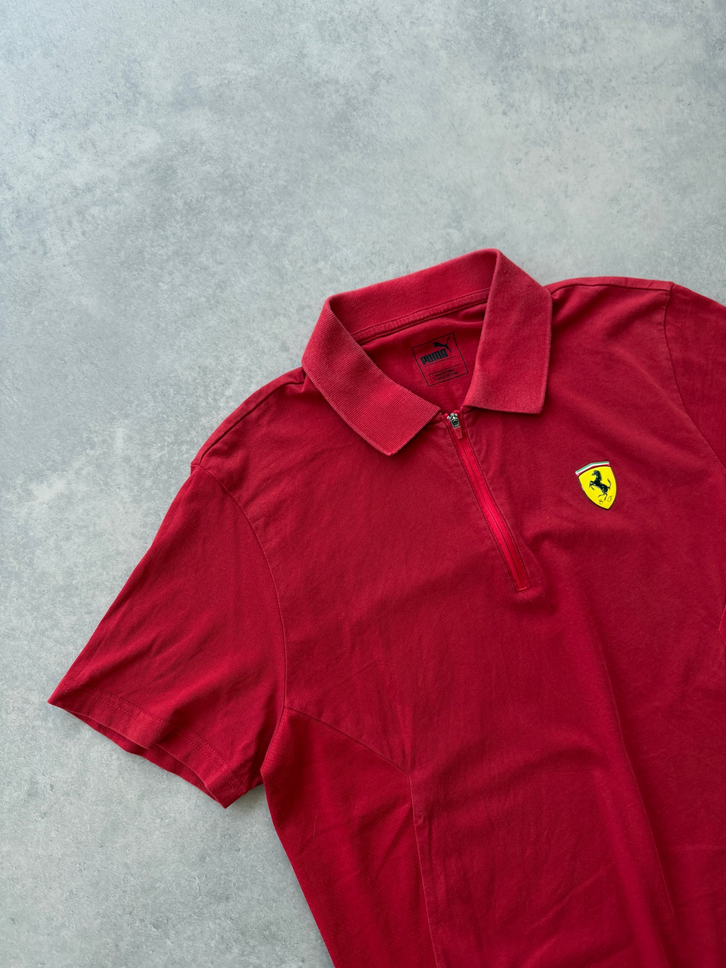 Puma x Ferrari muška zip polo majica (L)