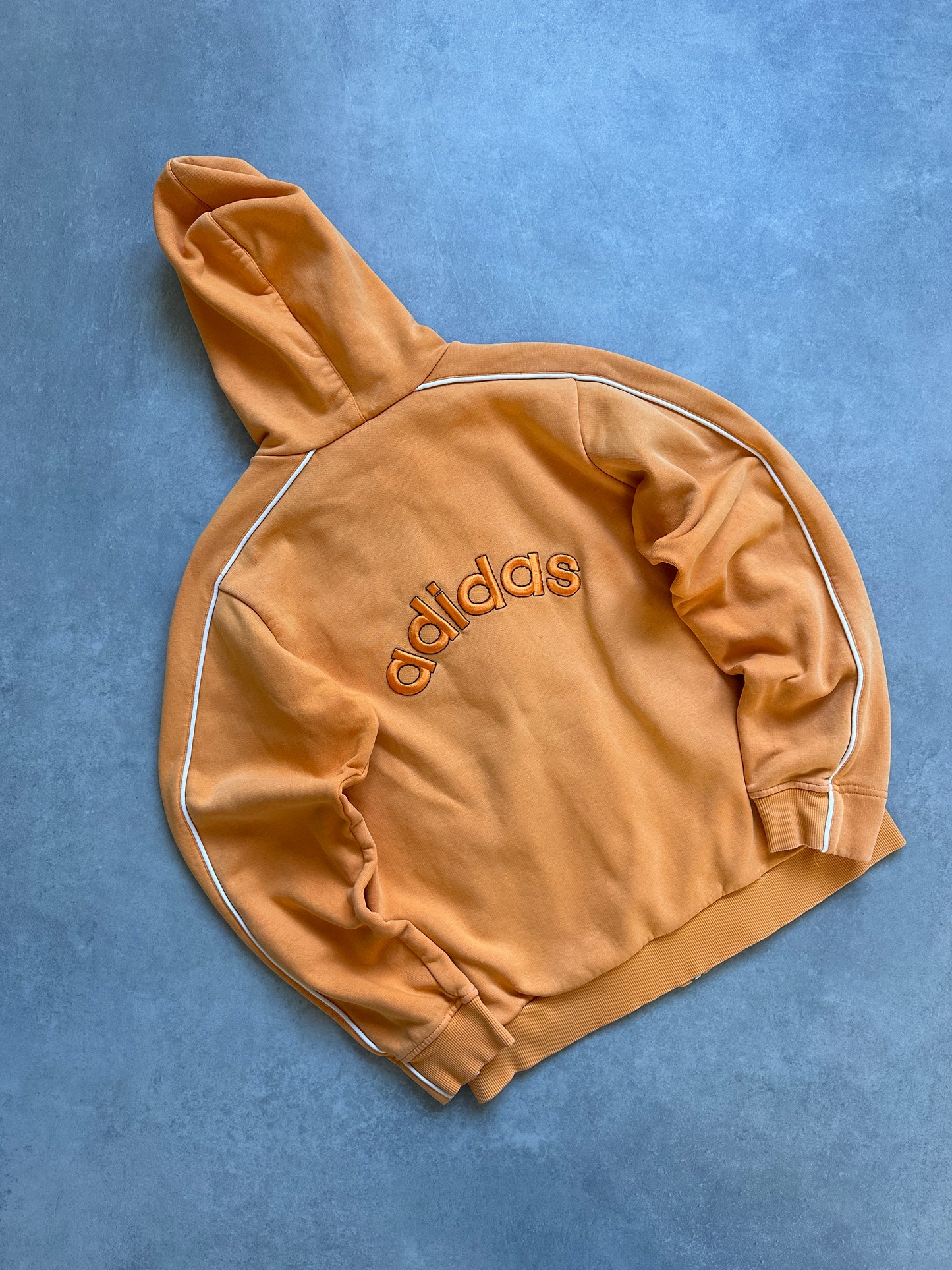 Adidas 2000s muška narandzasta dukserica (XS)