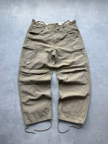 Vintage Fatiques muške baggy cargo hlace (L)