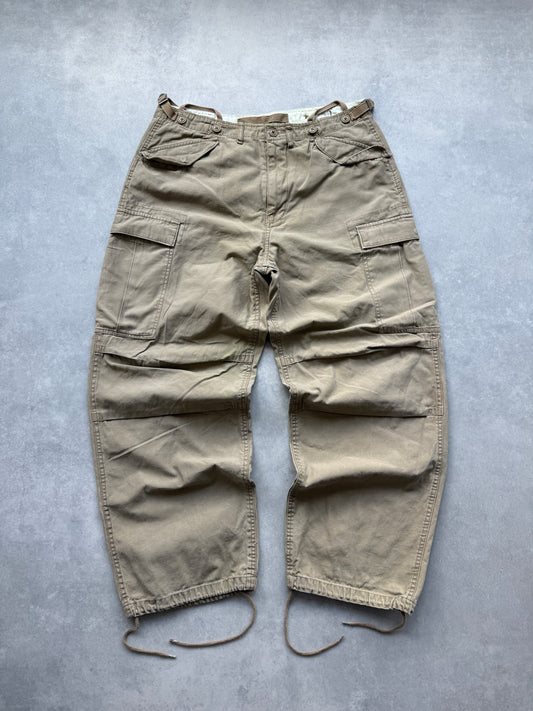 Vintage Fatiques muške baggy cargo hlace (L)