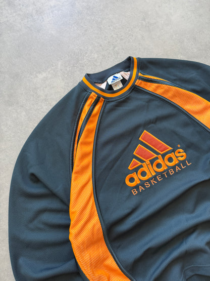 Adidas basketball vintage muška oversized dukserica (L)