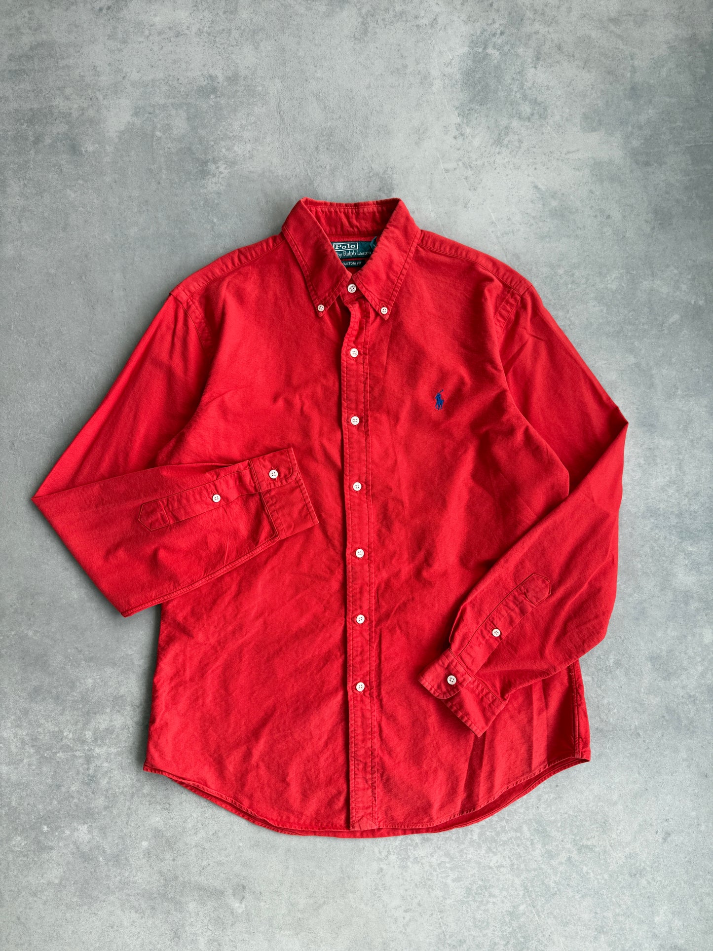 Polo by Ralph Lauren vintage muška crvena košulja (M)