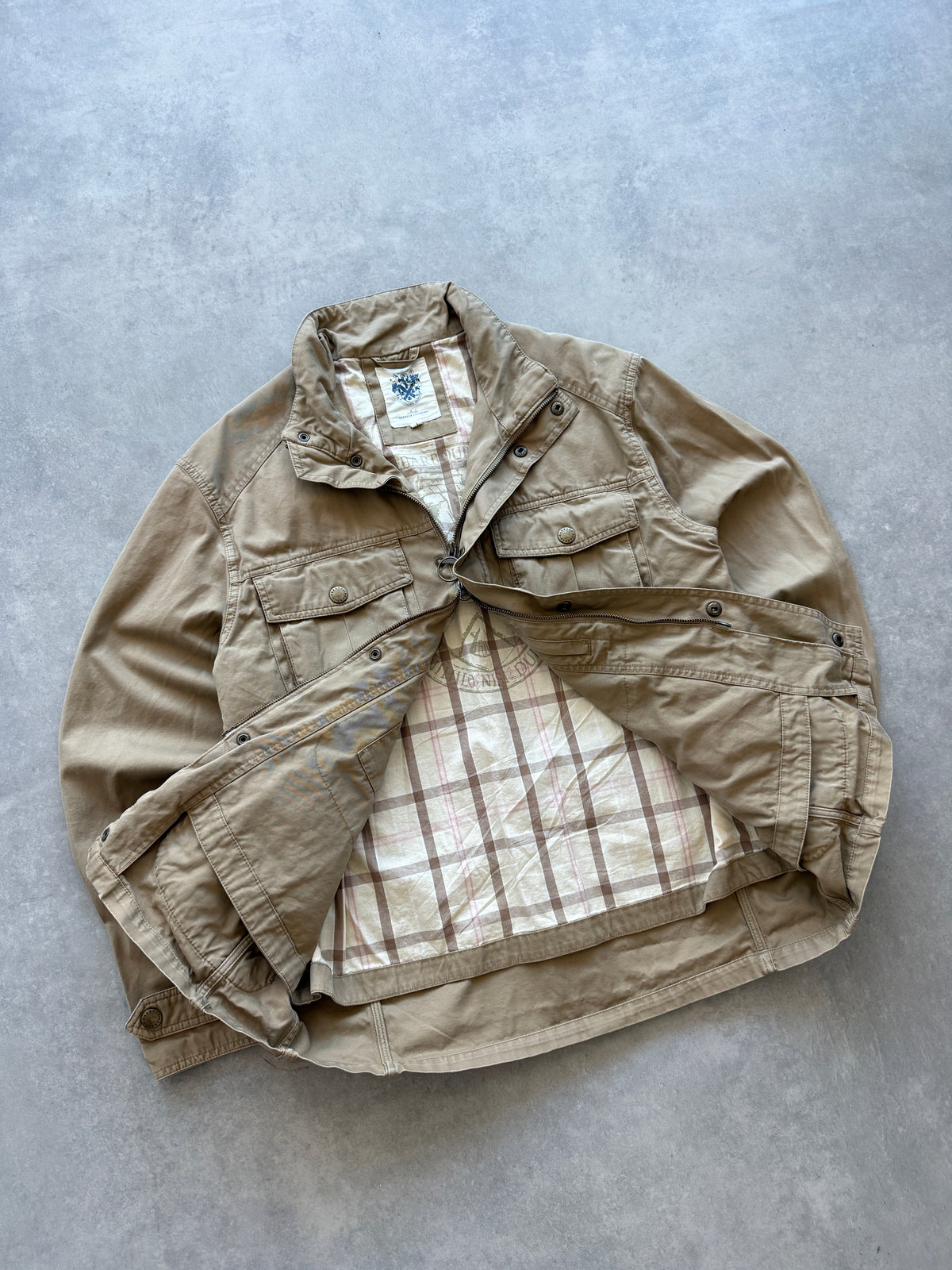 Barbour muška vintage casual bež jakna (L)