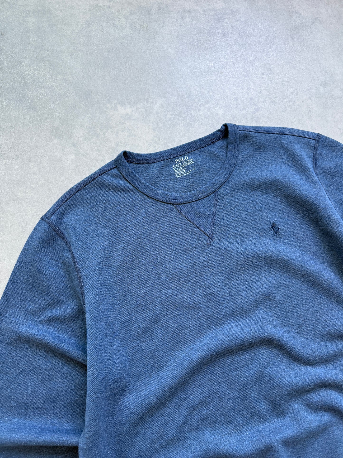 Polo by Ralph Lauren Performance muška plava dukserica (XL)