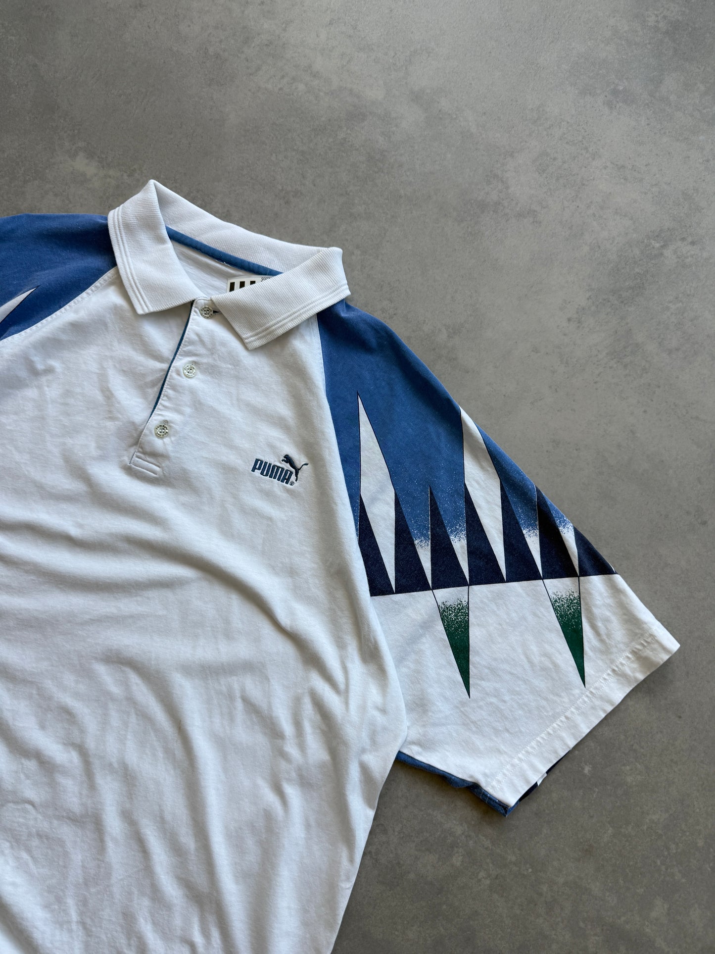 Puma vintage 90s muška oversized polo majica (XL)