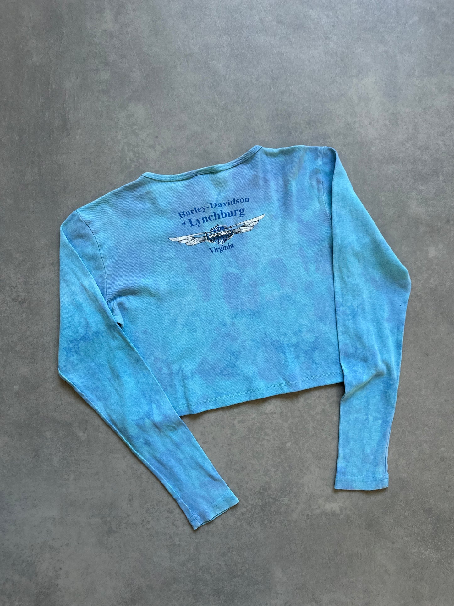 Harley Davidson 2000s ženska crop majica (L)