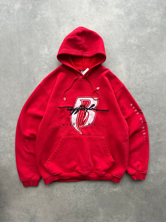 Ruff Ryders 2000s muška crvena dukserica (L)