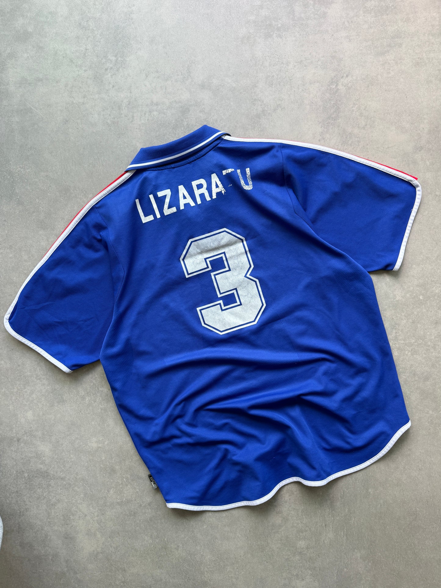 Adidas x France 2000/02 Lizarazu Home kit muški dres (XL)