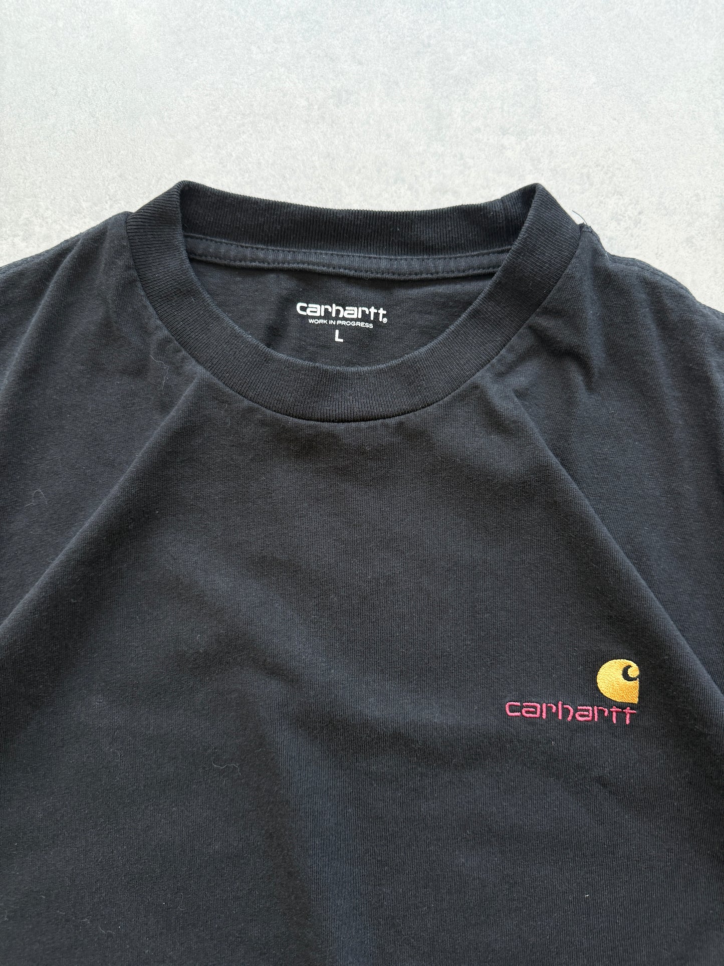 Carhartt heavy cotton muška crna majica (L)