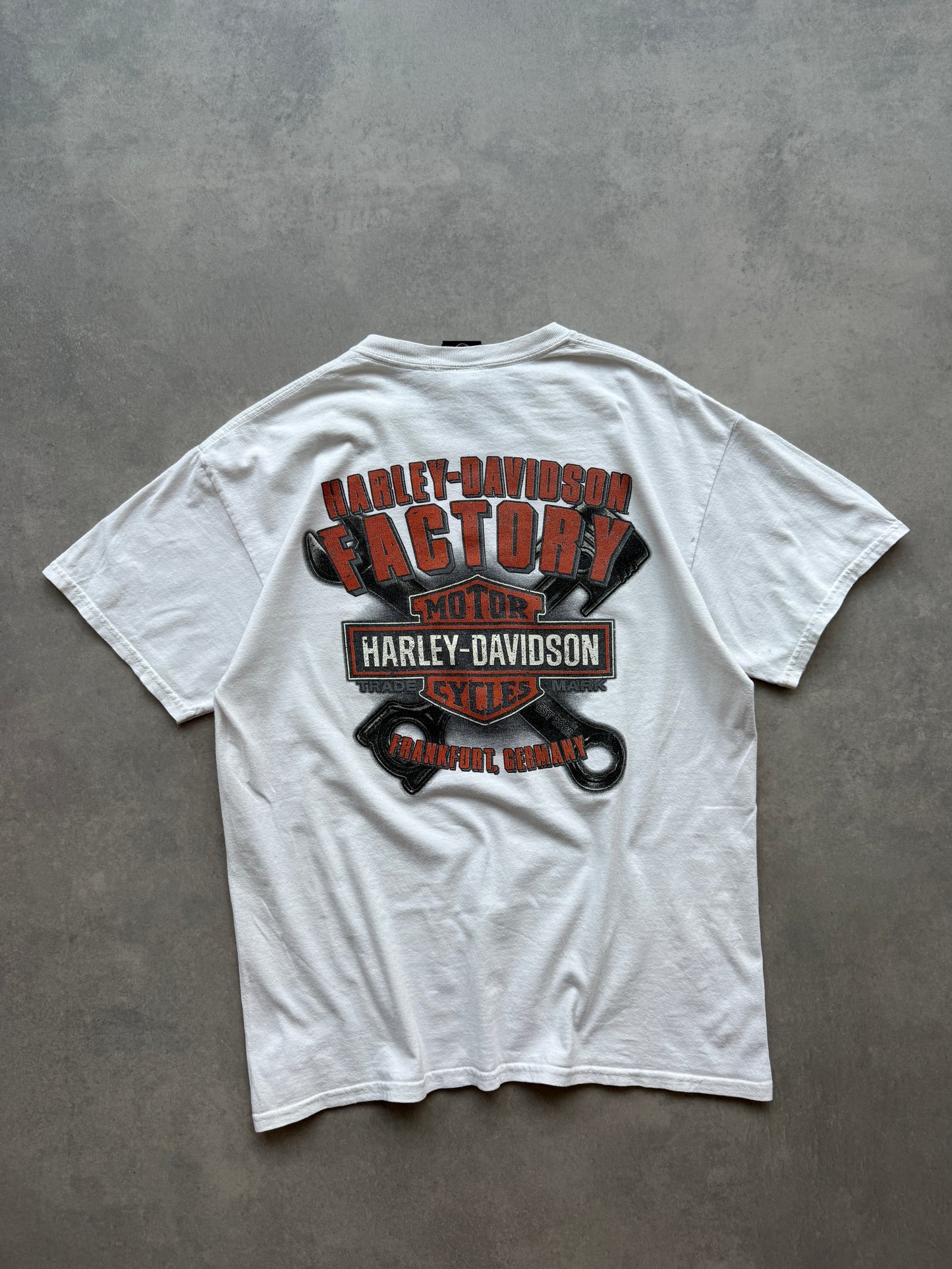 Harley Davidson muška bijela majica (L)