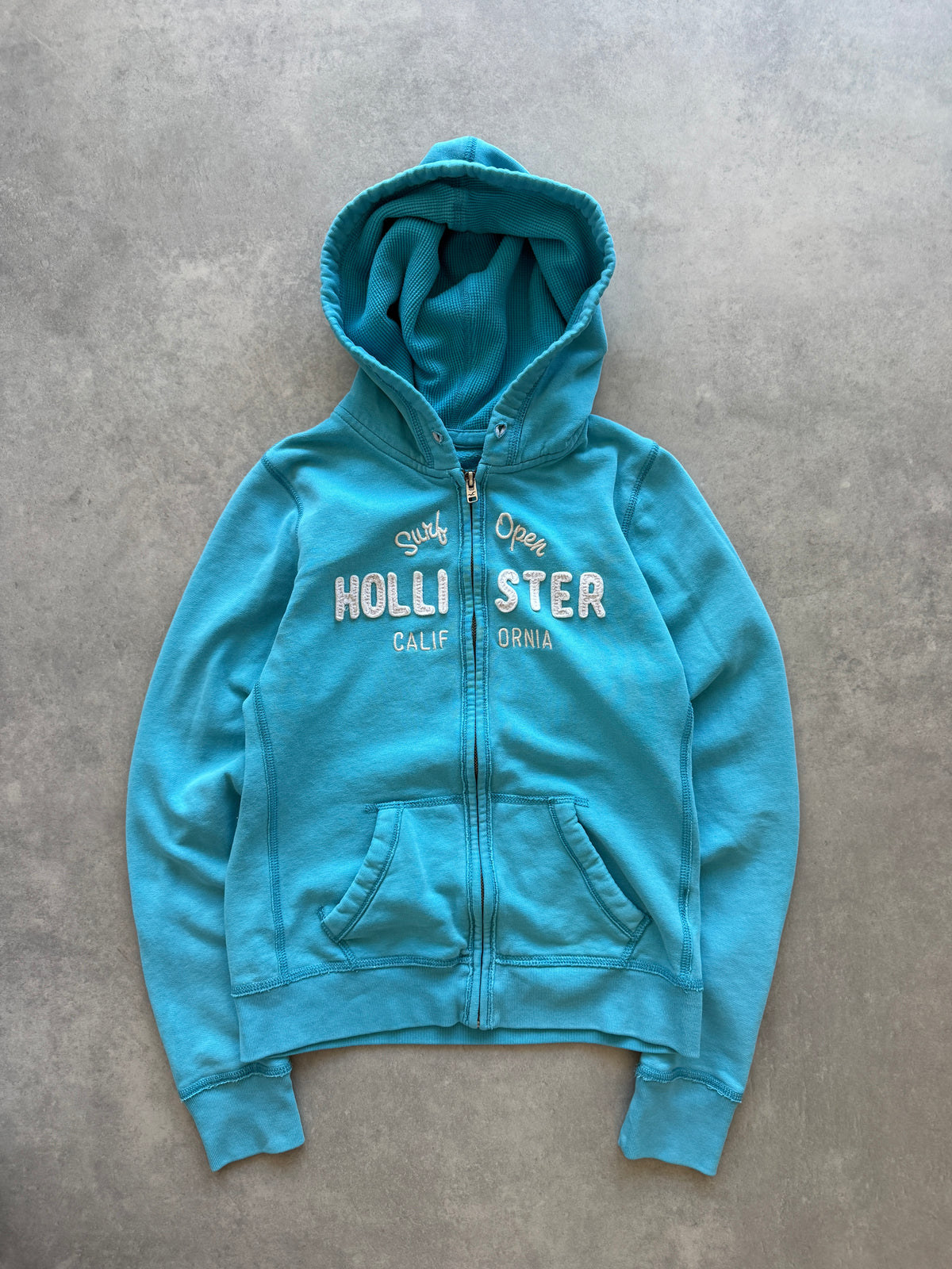 Hollister Y2K ženska plava dukserica (M)