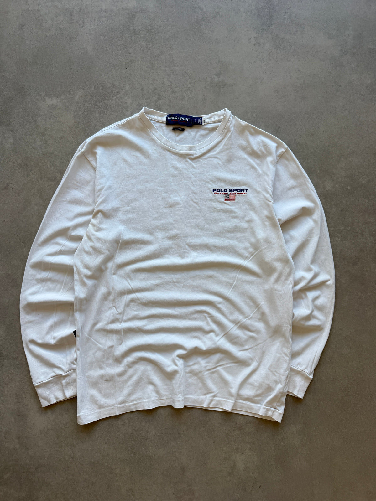Polo Sport Ralph Lauren muška vintage bijela majica (S)